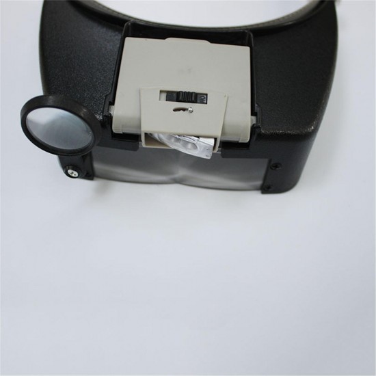 Head Magnifier Jewelry Watches Headset Headband LED Power Light Visor Glasses Head Magnifier Jewelry Watches Headset Headband LED Power Light Visor Glasses