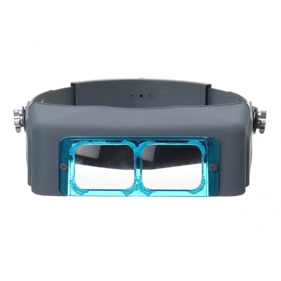 Head Magnifier Optivisor Lens Glasses Magnifying Visor Glass Headband 4 Lenses