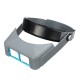 Headband Magnifier Eyewear Optivisor Free Magnifying Lens With 4 Glass Lens Set