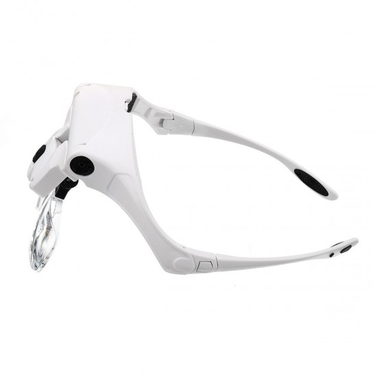 High Definition Head Glasses Magnifier Reading Magnifier With 1/1.5/2/2.5/3.5 Lenses