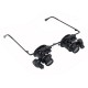 LED 20X Magnifier Magnifying Dual Eye Glasses Loupe Lens Jeweler Watch Repair LED 20X Magnifier Magnifying Dual Eye Glasses Loupe Lens Jeweler Watch Repair