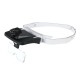 LED Headband Magnifier Glasses Interchangeable 5 Replaceable Lenses 1.0X/1.5X/2.0X/2.5X/3.5X Magnifier Headlight Dental Loupes LED Headband Magnifier Glasses Interchangeable 5 Replaceable Lenses 1.0X/1.5X/2.0X/2.5X/3.5X Magnifier Headlight Dental Loupes