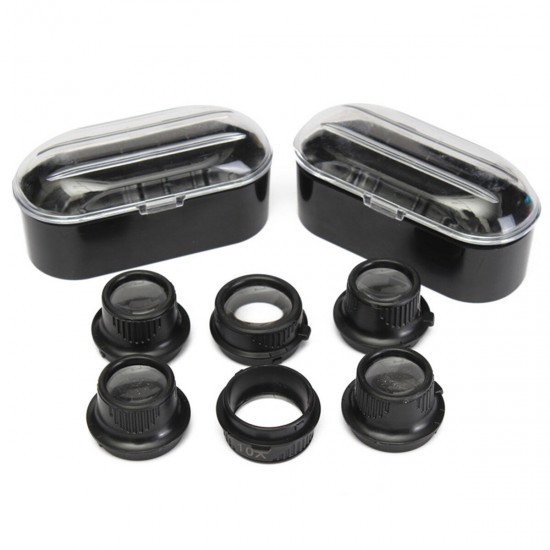LED Light Magnifier Loupe Glasses 10X 20X 25X 15X Binocular Lens Magnify Repair LED Light Magnifier Loupe Glasses 10X 20X 25X 15X Binocular Lens Magnify Repair