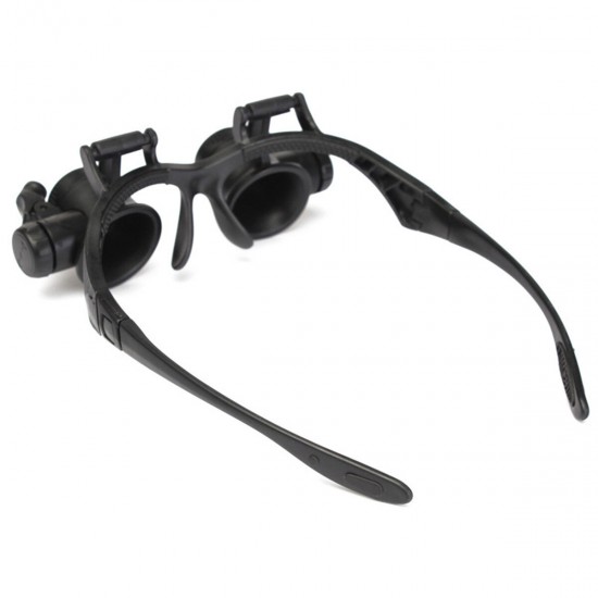 LED Light Magnifier Loupe Glasses 10X 20X 25X 15X Binocular Lens Magnify Repair LED Light Magnifier Loupe Glasses 10X 20X 25X 15X Binocular Lens Magnify Repair