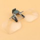MG19156 Glasses Style Magnifier 2X PMMA Acrylic Magnifying Glass with Clip Loupe for Needlework Crafts Reading MG19156 Glasses Style Magnifier 2X PMMA Acrylic Magnifying Glass with Clip Loupe for Needlework Crafts Reading