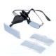 MG19157-2 1.5X 2.5X 3.5X LED Light Eye Glasses Low Vision Clip Magnifying Glass Loupe with LED Light MG19157-2 1.5X 2.5X 3.5X LED Light Eye Glasses Low Vision Clip Magnifying Glass Loupe with LED Light