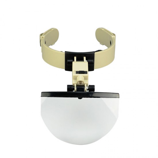MG81003 1.2X 3.8X 4.5X 5.5X LED Hands Free Magnifier Helmet Magnifying Glass Loupe with Lamp 4 Lens for Watch Jewelry Repair Reading MG81003 1.2X 3.8X 4.5X 5.5X LED Hands Free Magnifier Helmet Magnifying Glass Loupe with Lamp 4 Lens for Watch Jewelry Repair Reading