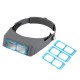 MG81007-B 1.5X 2X 2.5x 3.5x Hands Free Magnifier Magnifying Glass for Operation Handicraft Jewelry MG81007-B 1.5X 2X 2.5x 3.5x Hands Free Magnifier Magnifying Glass for Operation Handicraft Jewelry