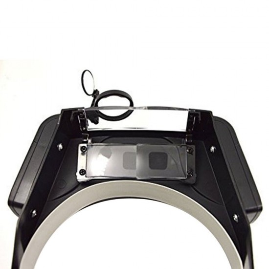Magnifying Glass For Reading Magnifier Headband Multi-lens Multifunctional LED Light Head-mounted Acrylic Eye Magnifier Magnifying Glass For Reading Magnifier Headband Multi-lens Multifunctional LED Light Head-mounted Acrylic Eye Magnifier