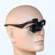 Magnifying Glass Magnifier Single Eye Multifunctional Headband LED Light Jeweler Repair with Lens