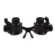 10X/15X/20X/25X Portable Head Wearing Double Eye Magnifying Glass 2 LED/8 Lens Jewelry Watchmaker Magnifiers 10X/15X/20X/25X Portable Head Wearing Double Eye Magnifying Glass 2 LED/8 Lens Jewelry Watchmaker Magnifiers