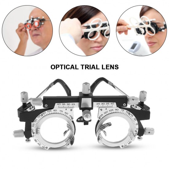 Optical Trail Lens Frame Glasses Titanium Alloy Universal Adjustable Accessories Optometry Ophthalmologist Test Frame