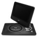 12.4 Inch 270° Rotation Screen Portable Car DVD Player Support Game TV Rechargeable