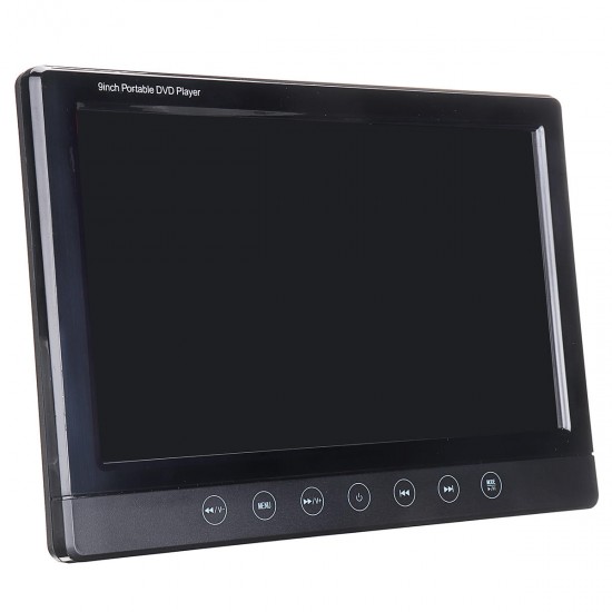 Universal 9 Inch Digital TFT LCD Car DVD Player Headrest Monitor Remote Control Universal 9 Inch Digital TFT LCD Car DVD Player Headrest Monitor Remote Control
