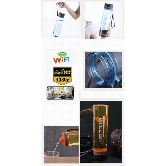 128GB 1080P 2MP Water Bottles Camera H.264 3-Hour Recording 128GB 1080P 2MP Water Bottles Camera H.264 3-Hour Recording