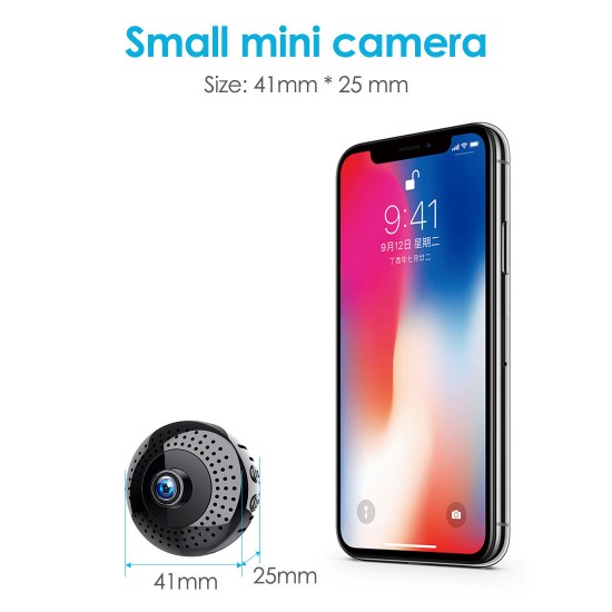 128GB L27 1080P 2MP Lens Camera 2-Hour Recorrding 30 FPS 140°Wide Angle