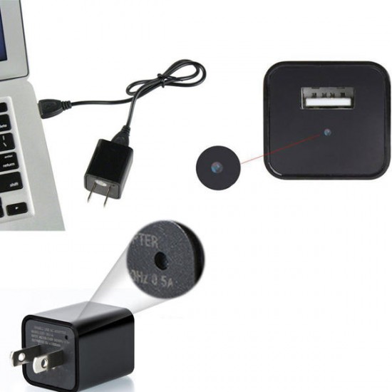 32GB 1080P HD USB Charger Adapter Mini Motion Hidden Camera DVR Security US Plug 32GB 1080P HD USB Charger Adapter Mini Motion Hidden Camera DVR Security US Plug