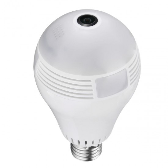 360 Degree FishEye Panoramic Full HD 1080P WiFi IR Camera Light Bulb Remote Monitoring 360 Degree FishEye Panoramic Full HD 1080P WiFi IR Camera Light Bulb Remote Monitoring