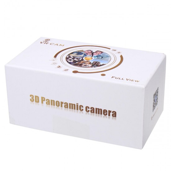 360 Degree FishEye Panoramic Full HD 1080P WiFi IR Camera Light Bulb Remote Monitoring