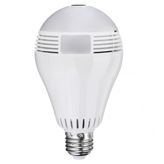360 Degree FishEye Panoramic Full HD 1080P WiFi IR Camera Light Bulb Remote Monitoring 360 Degree FishEye Panoramic Full HD 1080P WiFi IR Camera Light Bulb Remote Monitoring