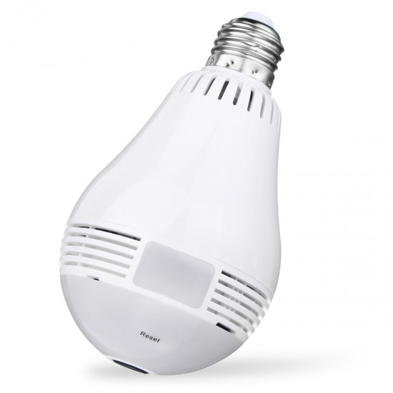 360 Degree FishEye Panoramic Full HD 1080P WiFi IR Camera Light Bulb Remote Monitoring 360 Degree FishEye Panoramic Full HD 1080P WiFi IR Camera Light Bulb Remote Monitoring