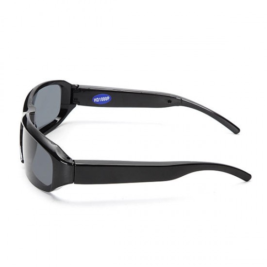 HD 1080P Eyewear Video Hidden Recorder Sun Glassess Support up to 32GB Tf Card for Meeting Learning