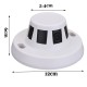 HD 1080p 3.6mm Smoke Detector Hidden WiFi Camera Video Audio Motion Detection