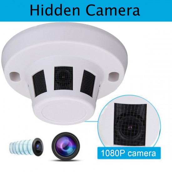 HD 1080p 3.6mm Smoke Detector Hidden WiFi Camera Video Audio Motion Detection HD 1080p 3.6mm Smoke Detector Hidden WiFi Camera Video Audio Motion Detection
