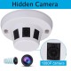 HD 1080p 3.6mm Smoke Detector Hidden WiFi Camera Video Audio Motion Detection