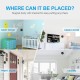 Baby Monitor Mini IP Camera Night Vision Wifi Camera Motion Detections Recorder IP Camera Remote Control PTZ Control Baby Monitor Mini IP Camera Night Vision Wifi Camera Motion Detections Recorder IP Camera Remote Control PTZ Control