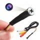 Mini Hidden Camera HD 800TVL Color CCTV Screw Pinhole 3.7mm Lens Video Audio DIY