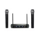 110V-220V Multifunction VHF Wireless Radio Dual Microphone System KTV Handheld Mic Household Amplifier 110V-220V Multifunction VHF Wireless Radio Dual Microphone System KTV Handheld Mic Household Amplifier