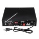 2 Channel 500W bluetooth Power Amplifier USB MP3 Audio FM AUX W/ Remote