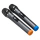 2PCS UHF Handheld LCD Wireless Karaoke KTV Party Studio Microphone Mic Receiver 2PCS UHF Handheld LCD Wireless Karaoke KTV Party Studio Microphone Mic Receiver