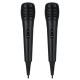 2Pcs PM-183 6.5MM Handheld Wired Dynamic Karaoke Microphone