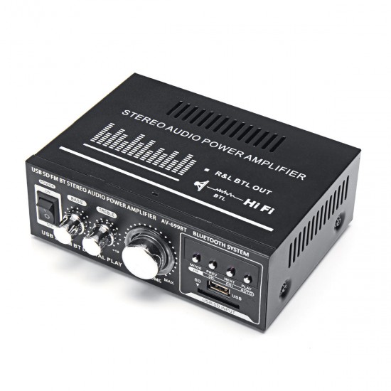 360W 110V/12V bluetooth Audio Stereo FM 2CH Amplifier Car Home USB SD MP3 US 360W 110V/12V bluetooth Audio Stereo FM 2CH Amplifier Car Home USB SD MP3 US