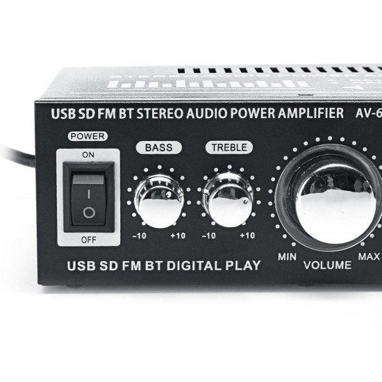 360W 110V/12V bluetooth Audio Stereo FM 2CH Amplifier Car Home USB SD MP3 US 360W 110V/12V bluetooth Audio Stereo FM 2CH Amplifier Car Home USB SD MP3 US