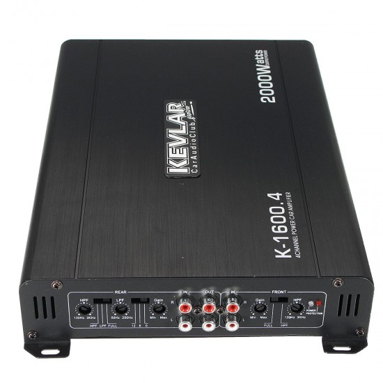 4 Channel 2000 Watt 12V Car Subwoofer Audio Power Amplifier GTD-Audio 4 Channel 2000 Watt 12V Car Subwoofer Audio Power Amplifier GTD-Audio