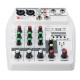 4 Channel Audio Mixer Bluetooth USB Stereo Studio Sound Mixing Console Digital 4 Channel Audio Mixer Bluetooth USB Stereo Studio Sound Mixing Console Digital