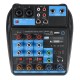 4 Channel Professional Audio Mixing Console USB bluetooth Music Stereo Mixer