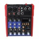 4 Channel Professional Line Mixing Live Audio Studio Sound Mixer Console 48V 4 Channel Professional Line Mixing Live Audio Studio Sound Mixer Console 48V