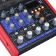 4 Channel Professional Line Mixing Live Audio Studio Sound Mixer Console 48V