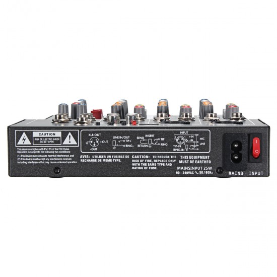 4 Channel Professional Live Mixing Studio Audio Sound USB KTV Karaoke Mixer Console 4 Channel Professional Live Mixing Studio Audio Sound USB KTV Karaoke Mixer Console