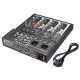 4 Channel Professional Live Mixing Studio Audio Sound USB KTV Karaoke Mixer Console 4 Channel Professional Live Mixing Studio Audio Sound USB KTV Karaoke Mixer Console