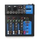 4 Channel bluetooth Professional Audio Mixer DJ Mic Mixing Console EU US Plug 4 Channel bluetooth Professional Audio Mixer DJ Mic Mixing Console EU US Plug
