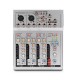 4 Channels Audio Mixer USB DSP Reverberation bluetooth DJ Sound Mixing Console MP3 Jack Karaoke Amplifier for KTV Match Party 4 Channels Audio Mixer USB DSP Reverberation bluetooth DJ Sound Mixing Console MP3 Jack Karaoke Amplifier for KTV Match Party