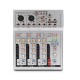 4 Channels Audio Mixer USB DSP Reverberation bluetooth DJ Sound Mixing Console MP3 Jack Karaoke Amplifier for KTV Match Party