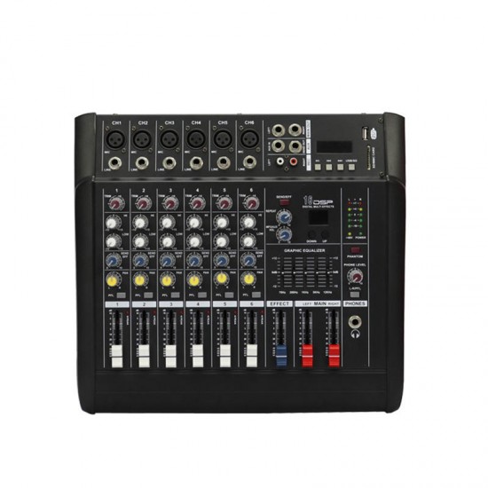 4/8/10 Channel 16DSP USB Plug Professional Audio Mixer with bluetooth Function 4/8/10 Channel 16DSP USB Plug Professional Audio Mixer with bluetooth Function