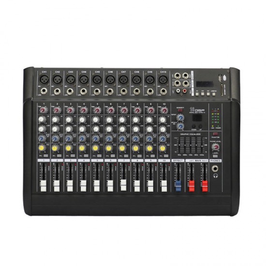 4/8/10 Channel 16DSP USB Plug Professional Audio Mixer with bluetooth Function 4/8/10 Channel 16DSP USB Plug Professional Audio Mixer with bluetooth Function
