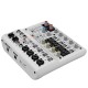 6/8 Channel USB2.0 48V Audio Mixer Mixing Console for Family KTV Speach Meeting 6/8 Channel USB2.0 48V Audio Mixer Mixing Console for Family KTV Speach Meeting